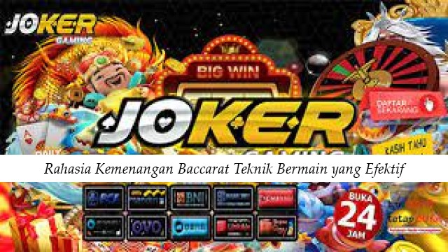 Rahasia Kemenangan Baccarat